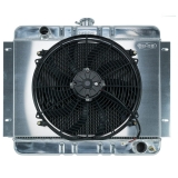 1962-1967 Nova Cold Case Aluminum Radiator & Fan Kit, MT, 16 Inch Fan & Shroud: CHN540K Image