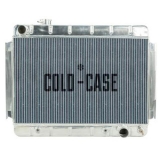 1966-1967 Chevelle Cold Case High Performance Aluminum Radiator, Automatic, OE Style Image