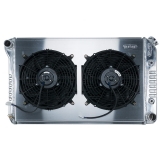 1970-1981 Camaro Cold Case Aluminum Radiator & Fan Kit, AT, Dual 12 Inch Fans & Shroud Image