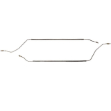 1970-1972 Monte Carlo Rear Axle Brake Lines, Stainless Steel Image