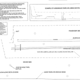 1967-1969 Camaro Rear Spoiler Mounting Template Image