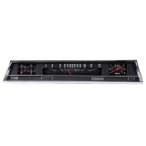 1966-1967 El Camino Classic Instruments Direct Fit Gauge Kit Black Image