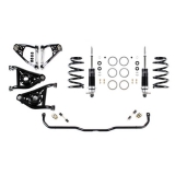 1967-1969 Camaro Detroit Speed Front Speed Kit Level 2, Single Adjustable Shocks, Small Block & LS Image