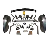 1970-1981 Camaro Detroit Speed Rear Mini Tub Kit, 2 Inch Drop Image