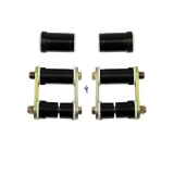 1967-1981 Camaro Heavy Duty Delrin Leaf Spring Shackle Kit: 041502 Image