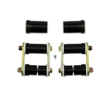 1967-1981 Camaro Heavy Duty Delrin Leaf Spring Shackle Kit Image