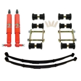 1967-1969 Camaro Detroit Speed Rear Speed Kit Level 1, 2 Inch Drop Multi Leaf Springs Image