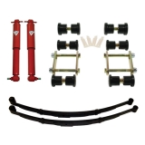 1968-1974 Nova Detroit Speed Rear Speed Kit Level 1, 3 Inch Drop Multi Leaf Springs Image