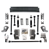 1967-1969 Camaro Detroit Speed QuadraLink Rear Suspension Kit with Single Adjustable Shocks Image