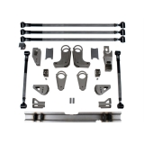 Detroit Speed X-Gen Universal QUADRAlink Rear Suspension Kit, for Staggered Shocks: 041725 Image