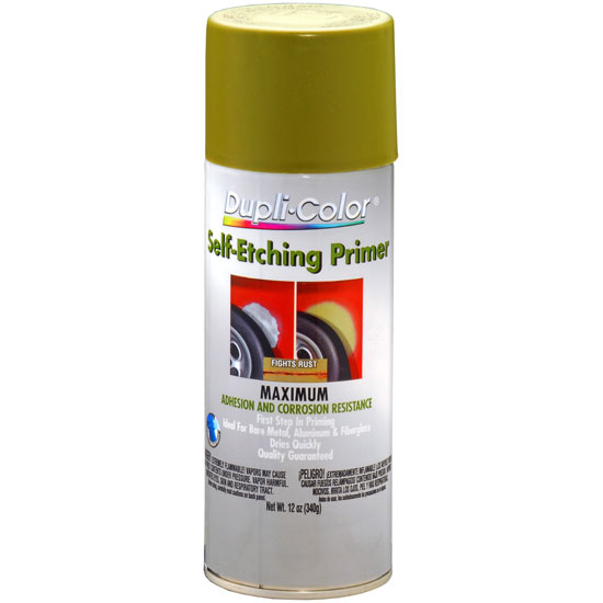 DupliColor SelfEtching Primer; Green; 12 oz. Aerosol