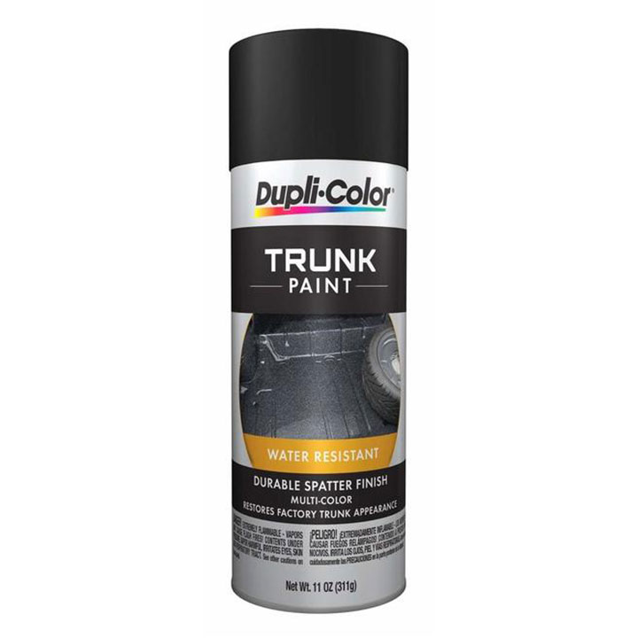 Dupli-Color Spatter Trunk Paint; Black/Gray; 11 oz. Aerosol