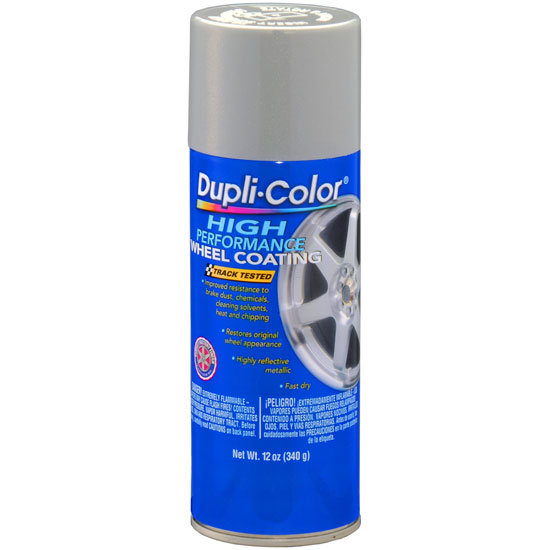 Dupli-Color Wheel Coating; Silver; 11 oz. Aerosol (Argent Silver For Rally Wheels)