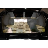 1964-1967 Chevelle Dynamat Xtreme Custom Cut Trunk Kit Image