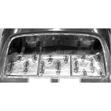 1968-1972 Chevrolet Dynamat Xtreme Custom Cut Package Tray Kit A-Body Image