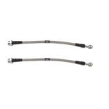 1964-1967 Chevelle Front Drum Brake Flex Hose, Braided Stainless Image