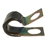 1962-1979 Nova Battery Cable Clip 3/8 With Rubber Coating Image
