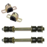 1970-1972 Monte Carlo Front Sway Bar Kit 1-1/8 Inch Bar Energy Suspension Bushings End Links Black Image