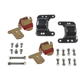 1970-1972 Monte Carlo Big & Small Block Poly Motor Mount Kit, Red Image