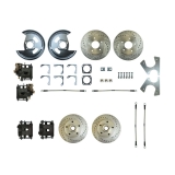 1969 Camaro Rear + 2 Disc Brake Conversion Kit, w/o Parking Brake, Black Show N' Go Image