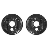 1964-1977 El Camino Rear Drum Brake Backing Plate Set Image