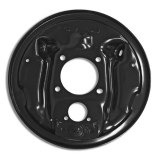 1970-1977 Monte Carlo Drum Brake Backing Plate, Left Side Image