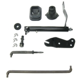 1967-1969 Camaro Clutch Linkage Conversion Kit, Small Block (with Headers) Image