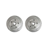 1970-1978 Camaro Drilled And Slotted Brake Rotors Image