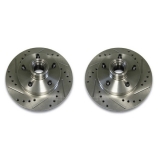 1982-1987 El Camino Drilled and Slotted Brake Rotors Image