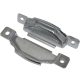 1964-1966 El Camino Transmission Crossmember Mount Brackets 2pc Image