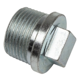 1962-1979 Nova Rear End Metal 1 Inch Drain Plug Image