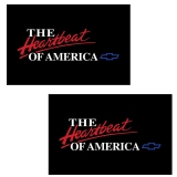 Set of 2 Fender Grippers HeartBeat Of America Image