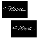 Set of 2 Fender Grippers Nova Logo