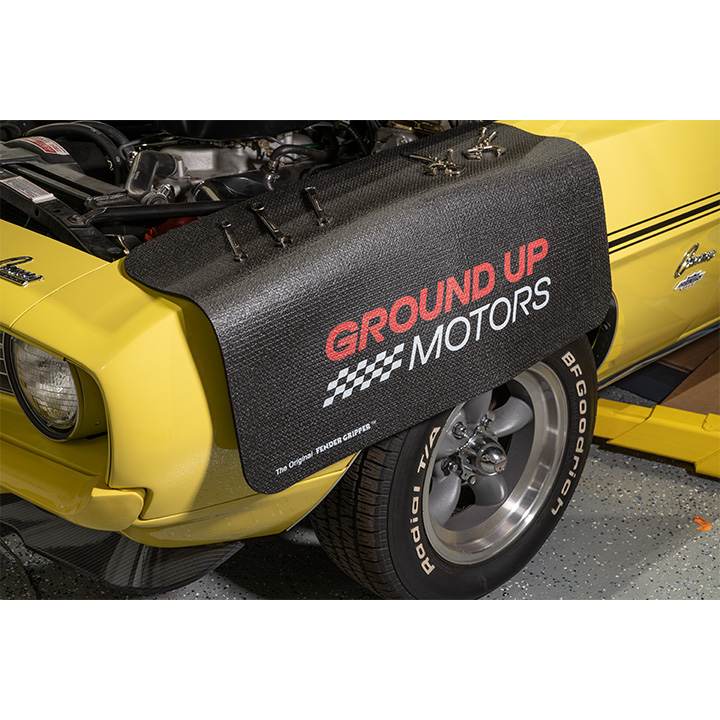 Fender Gripper Ground Up Motors Logo