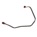 1985-1991 Camaro Fuel Line Hose To Rail, V8 3/8 Inch, LH Original Material, For Fuel Injection Image