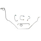 1969 Camaro Front Brake Line Kit, Power Disc, Original Material Image