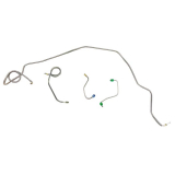 1971-1979 Camaro Front Brake Line Kit, Power Disc, Original Material Image