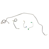 1980-1981 Camaro Front Brake Line Kit, Power Disc, Original Material Image