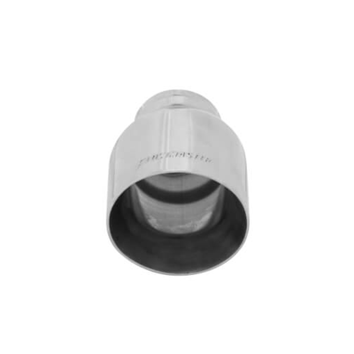 Flowmaster WeldOn Exhaust Tip, 2.5 In x 4 In. Angle Cut Polished SS