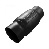 Flowmaster Outlaw Series Short Race Muffler, 5 In. Center Inlet, 5 In. Center Outlet, Aggressive Image