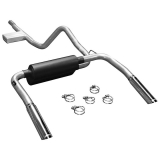 1998-2002 Camaro Flowmaster American Thunder Catback System, Dual Rear Exit for V6 Image