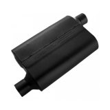 Flowmaster 40 Series Muffler, 2.25 In. Offset Inlet, 2.25 In. Offset Outlet, Aggressive Tone: 42443 Image