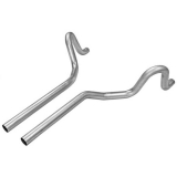 1964-1972 El Camino Flowmaster Prebent Tailpipes 409S, 2.5 In. Rear Exit Image