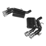2016-2021 Camaro 6.2L Flowmaster American Thunder Axleback Dual Exhaust System, Polished Tips Image