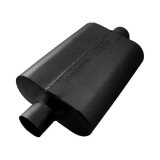 Flowmaster 40 Series Delta Muffler, 2.5 In. Center Inlet, 2.5 In. Center Outlet, Aggressive Image