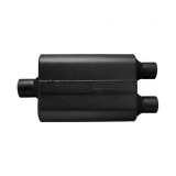 Flowmaster 40 Series Delta Muffler, 2.5 In. Center Inlet, 2.25 In. Dual Outlet, Aggressive: 9425422 Image