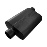 Flowmaster 40 Series Delta Muffler, 3 In. Center Inlet, 3 In. Offset Outlet, Aggressive: 943042 Image