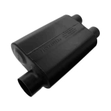 Flowmaster Super 44 Series Muffler, 3 In. Offset Inlet, 2.5 In. Dual Outlet, Aggressive: 9430462 Image