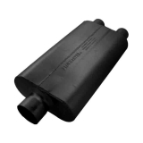 Flowmaster 50 Series Delta Muffler, 3 In. Center Inlet, 2.25 In. Dual Outlet, Moderate: 9430522 Image