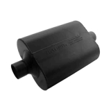 Flowmaster Super 40 Series Muffler, 2.5 In. Center Inlet, 2.5 In. Center Outlet, Aggressive: 952545 Image